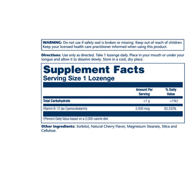 Vitamin B-12 2000mcg